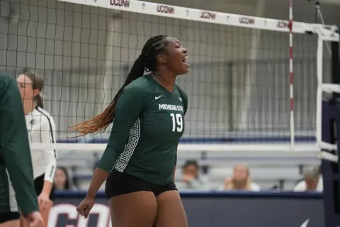 Amani McArthur, volleyball, 2023, Binghamton