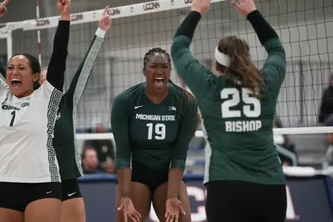 Amani McArthur, volleyball, 2023, Binghamton