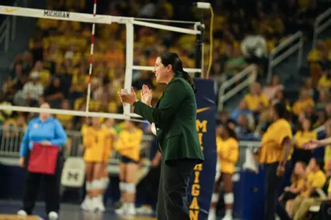 Leah Johnson, volleyball, 2023, Michigan