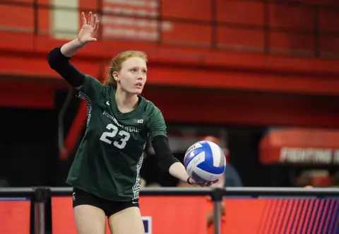 Cameron Berger, volleyball, 2023, Illinois