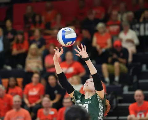 Cameron Berger, volleyball, 2023, Illinois