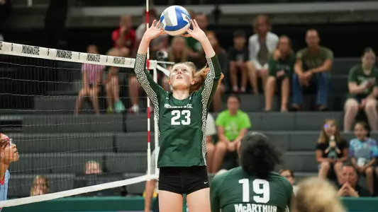 Cameron Berger, volleyball, 2023, Delaware State