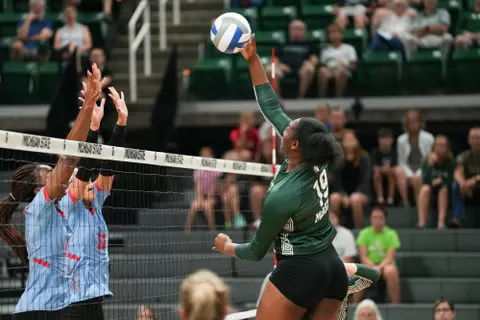 Amani McArthur, volleyball, 2023, Delaware State