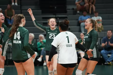 Cam Berger, volleyball, 2023, Delaware State