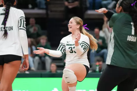 Mya Bolton, volleyball, action, 2024