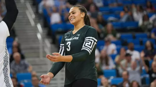 Akasha Anderson, volleyball, 2024, action