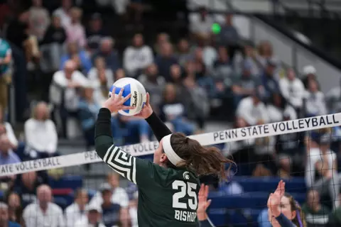 Julia Bishop, volleyball, action, 2024