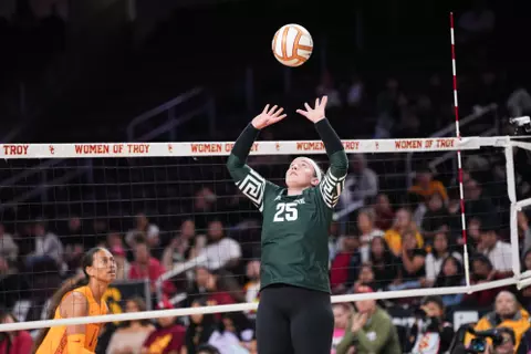 Julia Bishop, volleyball, action, 2024