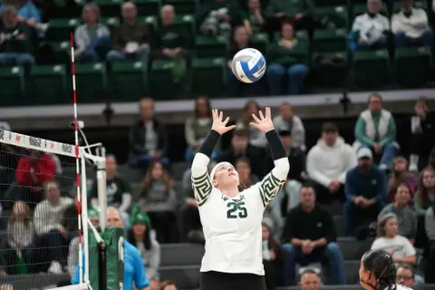 Julia Bishop, volleyball, 2024, action