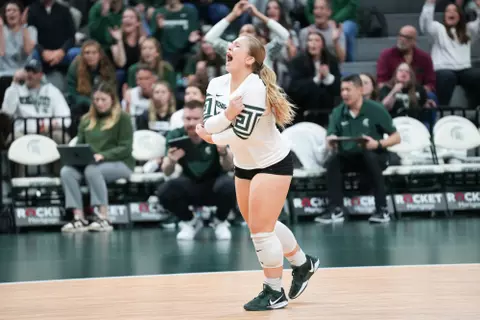 Mya Bolton, volleyball, 2024, action