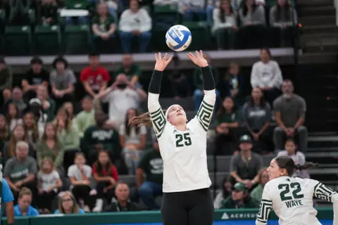 Julia Bishop, volleyball, 2024, action