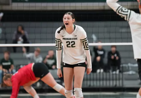 Carmen Waye, volleyball, 2024, action