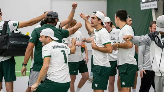 Men's Tennis Huddle