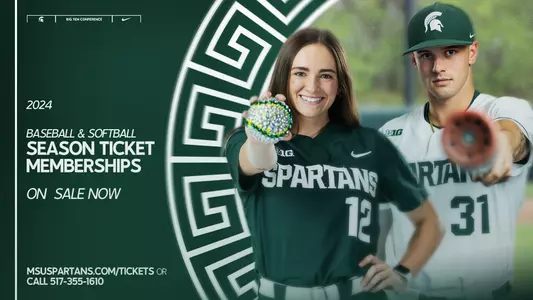 2024 baseball and softball season tickets ad