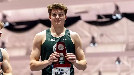 Heath Baldwin NCAA Indoor Track and Field Championships Trophy