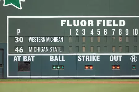 Fluor Field Greenville, S.C. scoreboard Green Monster