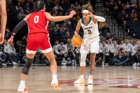 MINNEAPOLIS, MN - MARCH 8, 2024 - Michigan State vs Nebraska during the 2024 TIAA Big Ten Women's Basketball Tournament in Minneapolis, Minnesota.  NOTE  TO USER:  Mandatory Copyright Notice: Copyright 2024 David Sherman Photography (Photo by David A. Sherman)