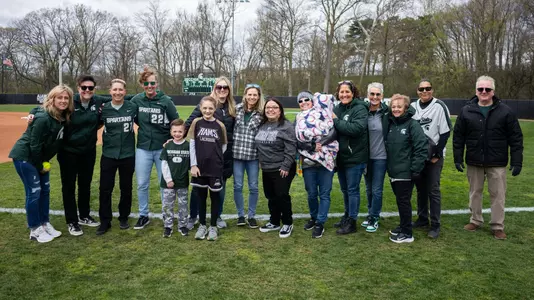 Alumni Day 2024, softball