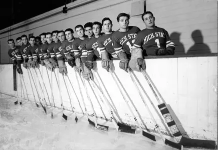 1950-51 MSU Hockey Team