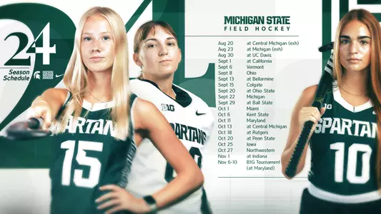 2024 Field Hockey Schedule Graphic