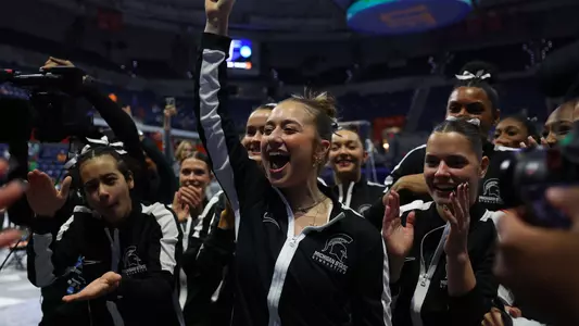 Michigan State Spartans at NCAA Regionals on Friday, April 5, 2024 at Stephen C. OÕConnell Center  in Gainesville , FL / photo by Ashley Ray