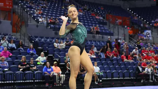 Michigan State Spartans at NCAA Regionals on Friday, April 5, 2024 at Stephen C. OÕConnell Center  in Gainesville , FL / photo by Ashley Ray