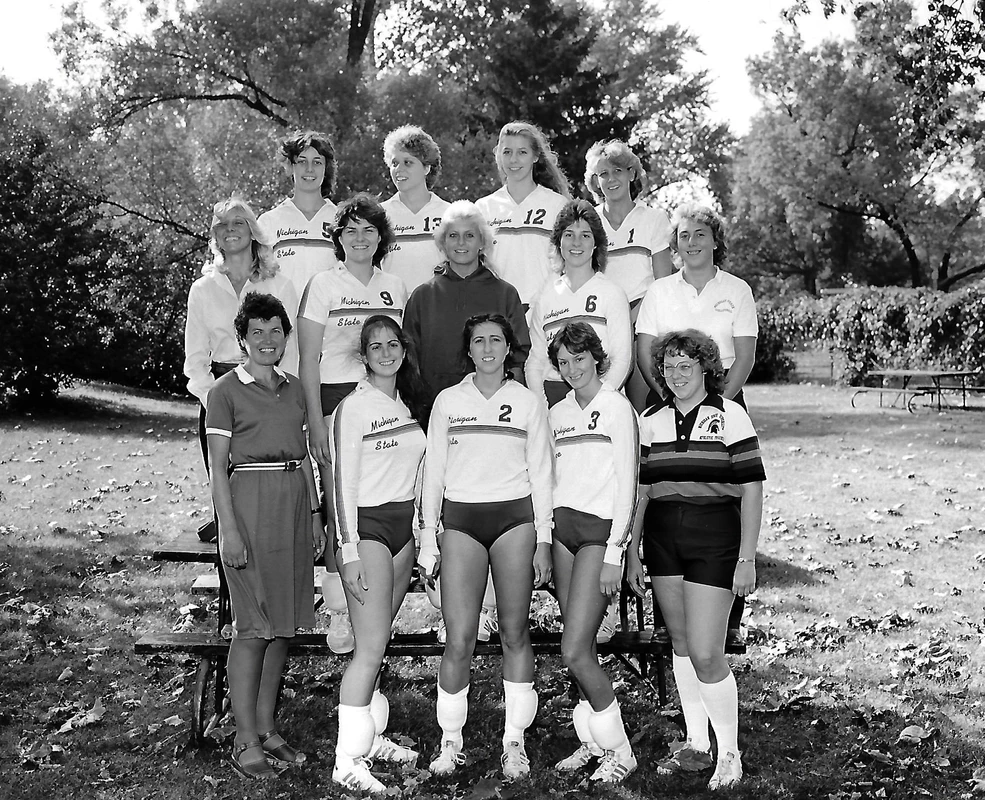 1983 Volleyball Team Photo