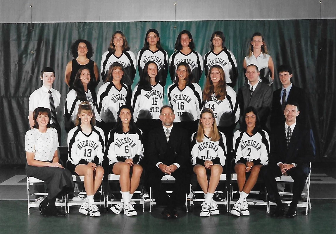 1996 Volleyball Team Photo