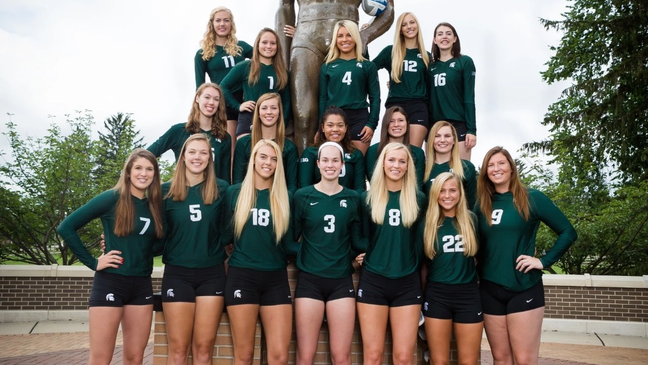 2017 Volleyball Team Photo