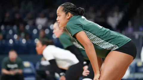 Aliyah Moore, volleyball, action, 2024