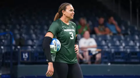 Akasha Anderson, volleyball, action, 2024