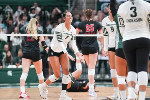 Taylor Preston, volleyball, action, 2024