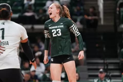 Cam Berger, volleyball, action, 2024