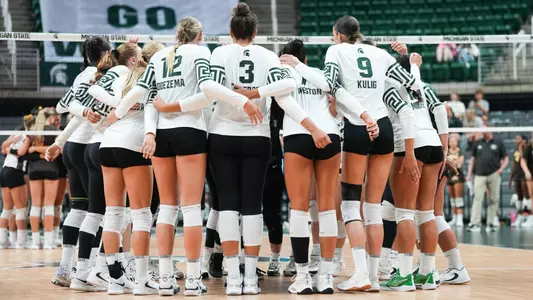 Volleyball Huddle, action, 2024