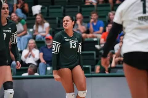 Aliyah Moore, volleyball, action, 2024