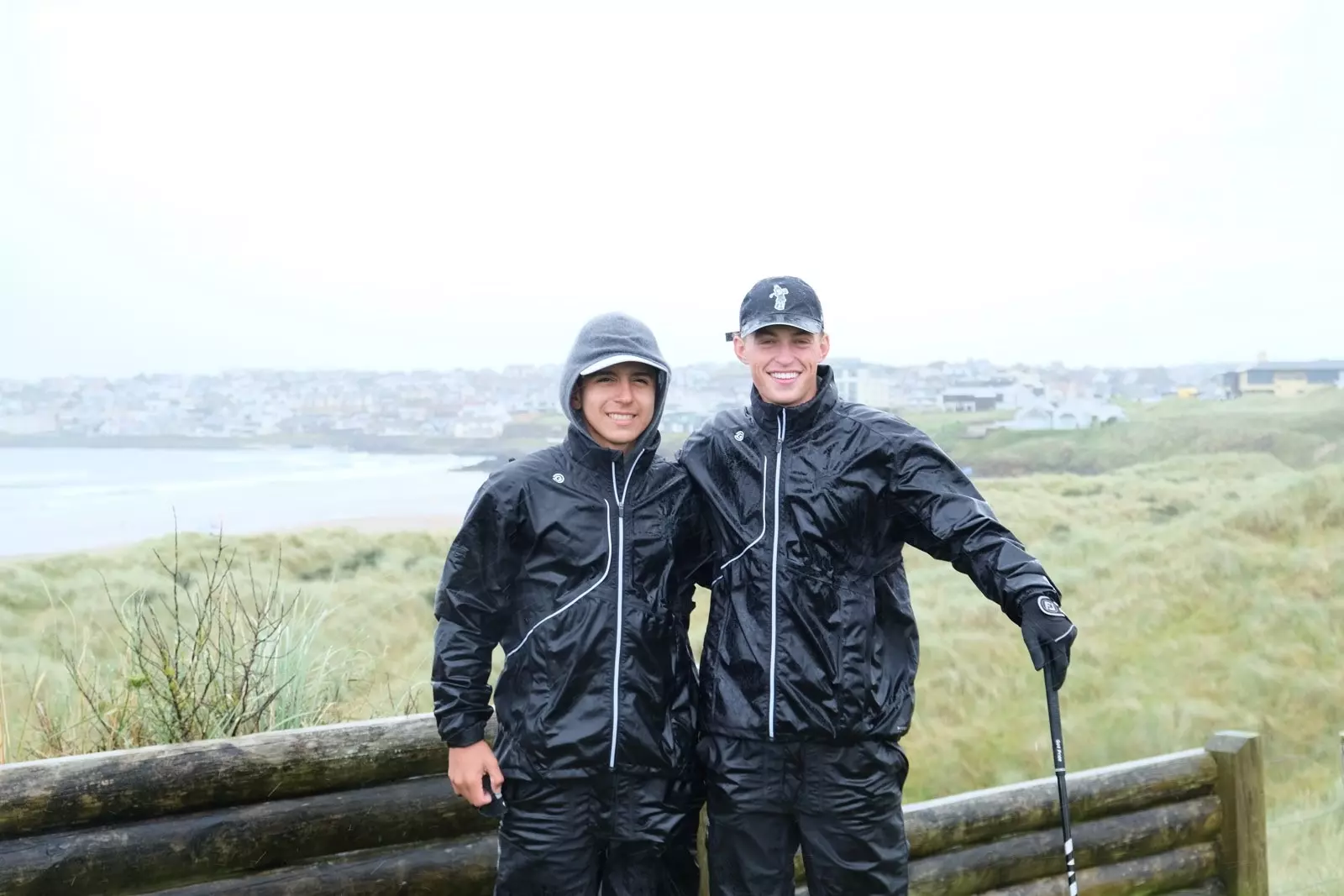 Soaking day at Portstewart in Northern Ireland