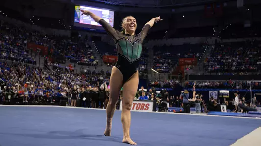 Elle Beaufait at UF Quad