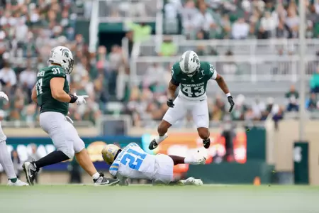 Malik Spencer, Alex VanSumeren action vs UCLA