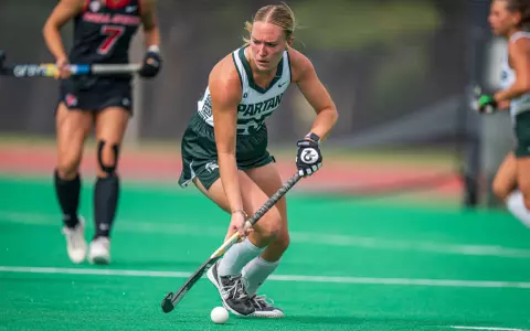 Gracie Burns, 2025, field hockey, action