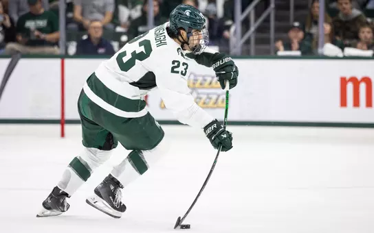 Shane Vansaghi, hockey, 2024-25, action