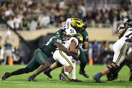 Quindarius Dunnigan action vs Michigan