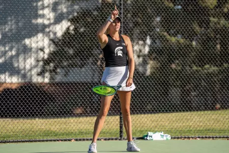 Sarah Fazlagic Michigan State Classic Action Shot