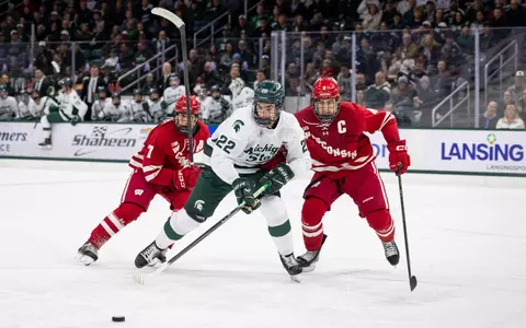 Porter Martone, action, hockey, 2025-26