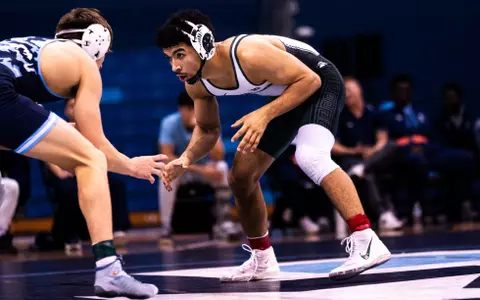 Darius Marines, wrestling, 2025-26, action