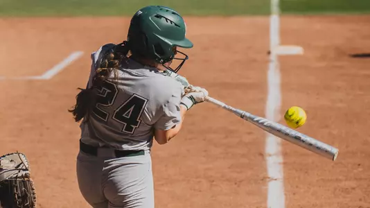 Hannah Greer, softball, 2025, action