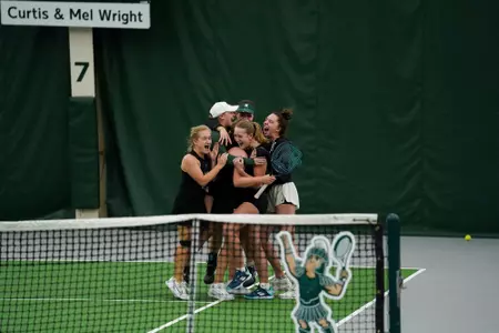 Womens Tennis Team Celebrationss