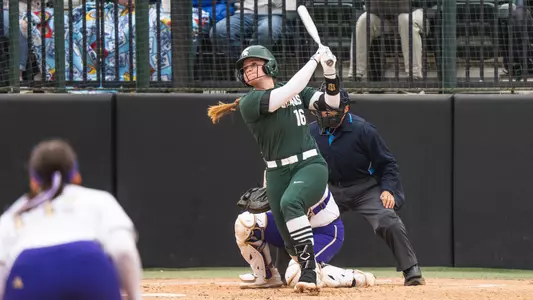 Collette Allen, softball, action, 2025