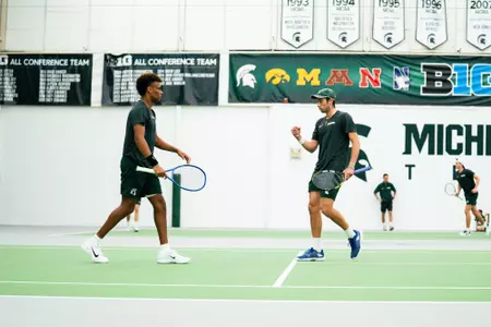 Ozan Baris and Matthew Forbes Action Shot