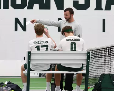 Coach Mike Flowers, Max Sheldon, Mitchell Sheldon