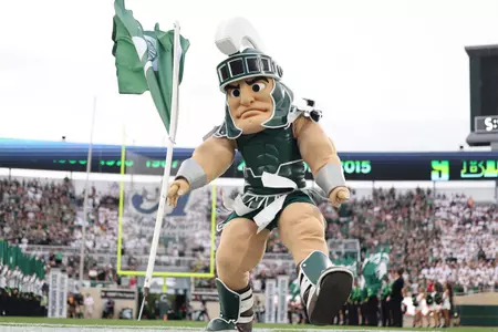Sparty Plant Flag